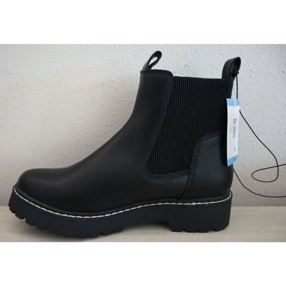 Dolce Vita Women's Sz 9 Black LEIGHA Chelsea Lightweight Ankle 1.25" Heel Boot - Picture 3 of 9